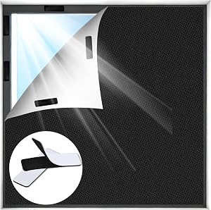 SZTCECDM 57" W x 39" H Blackout Shades for Windows, Blackout Window Cover No Dri